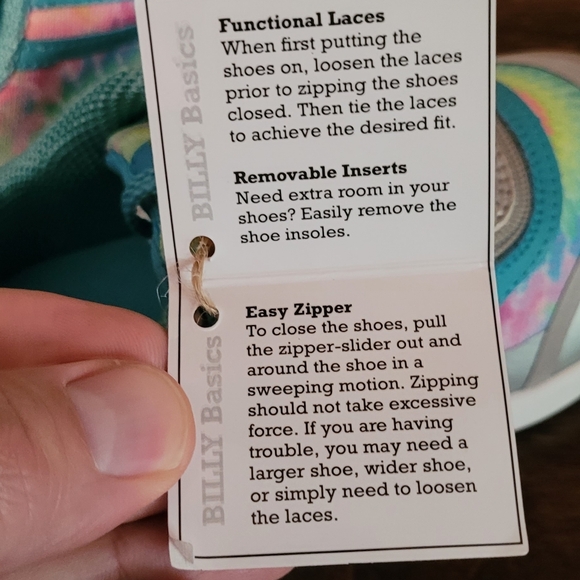 NWT BILLY Footwear Kids Unisex Goat Sneakers for Toddlers Size 10XW - Picture 6 of 8